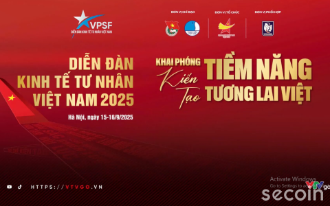 Chairman of Secoin – Mr. Dinh Hong Ky at the Vietnam Private Sector Economic Forum (VPSF 2025)